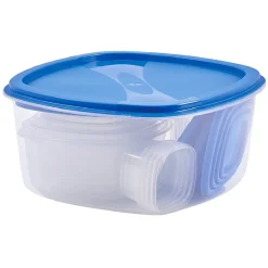 Gifi Conservation Alimentaire^Boîte de conservation alimentaire en plastique x5