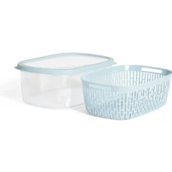 Gifi Conservation Alimentaire^Boîte de conservation alimentaire avec panier fraîcheur 4 L