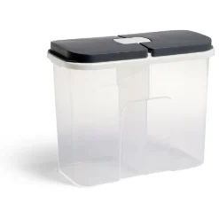 Gifi Conservation Alimentaire^Boîte de conservation en plastique à 2 compartiments transparent 2,1L