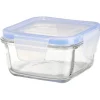 Gifi Conservation Alimentaire^Boîte de conservation en verre hermétique L17xl17xH8,6 cm