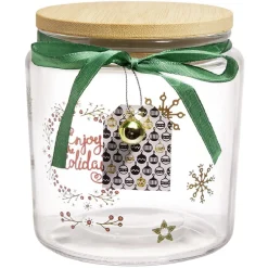 Gifi Conservation Alimentaire^Boîte de conservation en verre motif Noël
