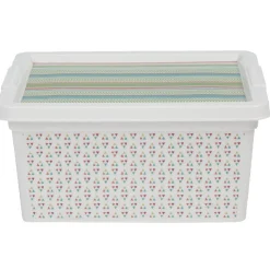 Sale Boîte de rangement 2 L multicolore exotique Entretien Du Linge