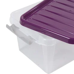 Online Boîte de rangement avec clips 8 L Entretien Du Linge