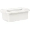Boîte de rangement avec couvercle blanc transparent 4L^Gifi Sale