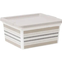 Best Boîte de rangement beige nordique 2 L Rangement