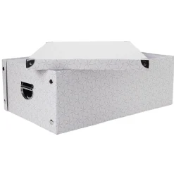 Best Boîte de rangement carton L34 x H18,5x L51 cm Rangement