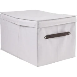 Outlet Boîte de rangement demi ouverture 50x35xH30cm Entretien Du Linge