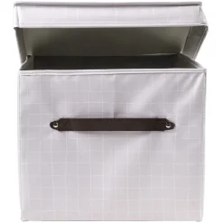 Outlet Boîte de rangement demi ouverture 50x35xH30cm Entretien Du Linge