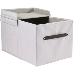 Outlet Boîte de rangement demi ouverture 50x35xH30cm Entretien Du Linge