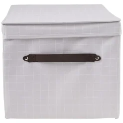 Outlet Boîte de rangement demi ouverture 50x35xH30cm Entretien Du Linge