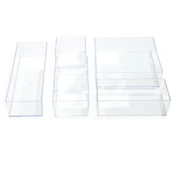 Boîte de rangement maquillage 6 compartiments interchangeables 30x22,5cm^Gifi Best