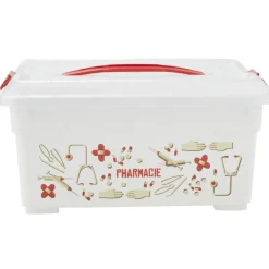 Boîte de rangement pharmacie 12 L Rangement