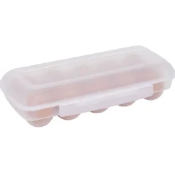 Gifi Conservation Alimentaire^Boîte de rangement pour 10 oeufs - L.27x11,5xH6,8cm
