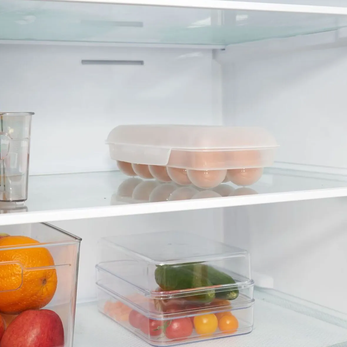 Gifi Conservation Alimentaire^Boîte de rangement pour 10 oeufs - L.27x11,5xH6,8cm
