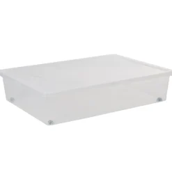 Outlet Boîte de rangement transparente 55 L Rangement