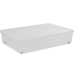 Outlet Boîte de rangement transparente 55 L Rangement