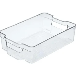 Gifi Rangement De Cuisine^Boîte de rangement transparente pour réfrigérateur x3