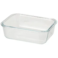 Gifi Conservation Alimentaire^Boîte en verre et bambou 1 L