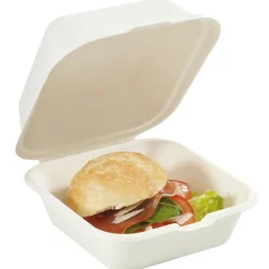 Gifi Conservation Alimentaire^Boîte hamburger jetable x4