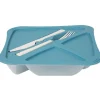 Gifi Conservation Alimentaire^Boîte lunch bleu ou vert
