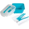 Gifi Conservation Alimentaire^Boîte Lunch box compartimenté avec couvert