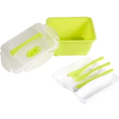 Gifi Conservation Alimentaire^Boîte Lunch box compartimenté avec couvert