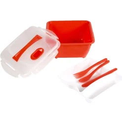 Gifi Conservation Alimentaire^Boîte Lunch box compartimenté avec couvert