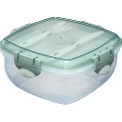 Gifi Conservation Alimentaire^Boîte lunch 1L avec couverts et bloc réfrigérant