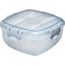 Gifi Conservation Alimentaire^Boîte lunch 1L avec couverts et bloc réfrigérant