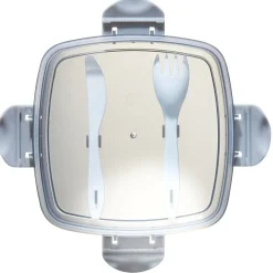 Gifi Conservation Alimentaire^Boîte lunch 1L avec couverts et bloc réfrigérant