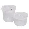 Gifi Conservation Alimentaire^Boîte machine sous vide transparente x2
