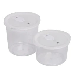 Gifi Conservation Alimentaire^Boîte machine sous vide transparente x2