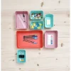 Outlet Boîte organiseur tiroir flex bleu et gris x7 Entretien Du Linge