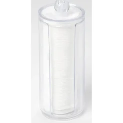 Boîte range disque démaquillant transparente^Gifi New