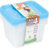 Gifi Conservation Alimentaire^Boîte rangement alimentaire 1,1 L x4