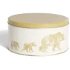 Gifi Conservation Alimentaire^Boîte ronde en métal Ø16,7cm motif ours jaune