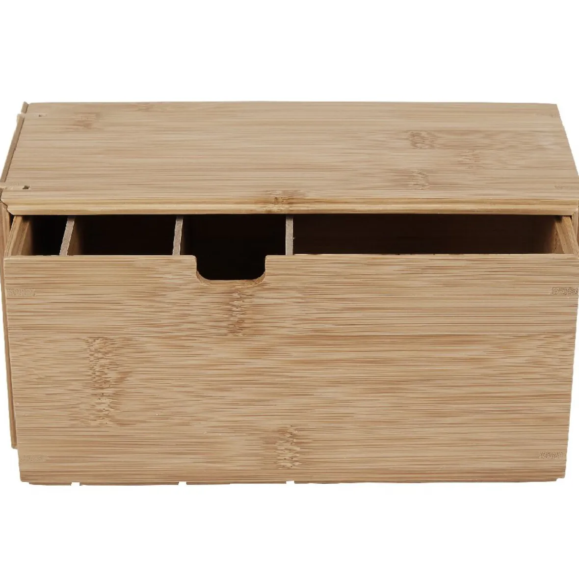 Gifi Conservation Alimentaire^Boîte tiroir à dosettes bambou naturel