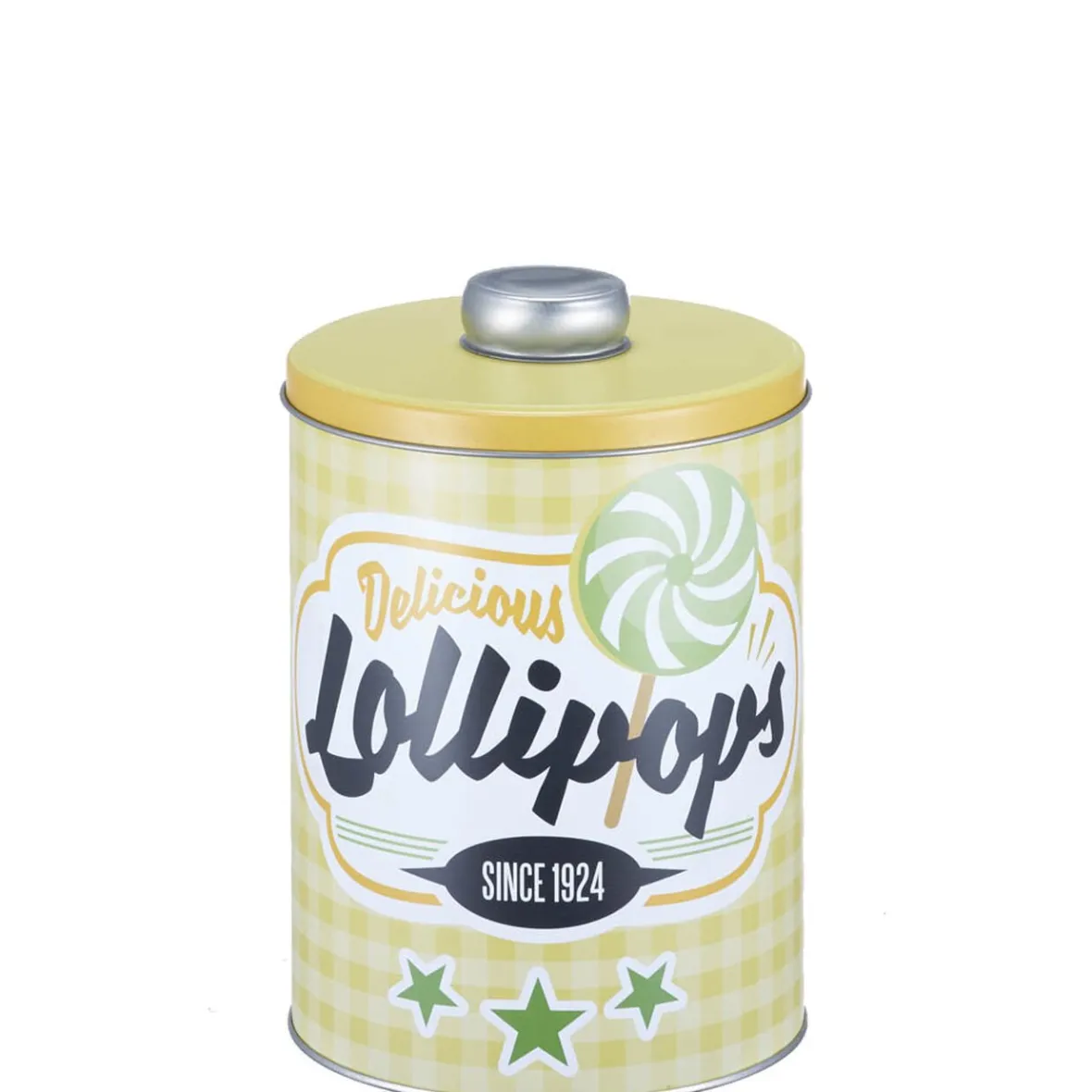 Gifi Conservation Alimentaire^Boîte vintage encastrable bleue rose et jaune x3