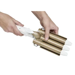 Boucleur 2-en-1 tête interchangeable^Gifi Discount
