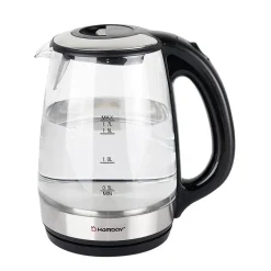 Gifi Petit Électroménager^Bouilloire en verre Homday électrique à LED bleu 1,7L