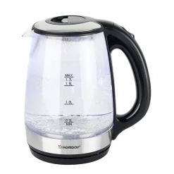 Gifi Petit Électroménager^Bouilloire en verre Homday électrique à LED bleu 1,7L