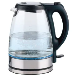 Gifi Petit Électroménager^Bouilloire lumineuse à LED en verre 1,7L