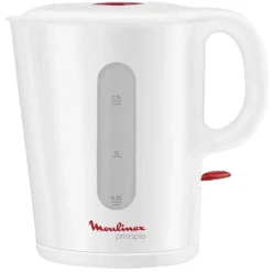 Gifi Petit Électroménager^Bouilloire Principio Moulinex blanc et rouge 1,5 L