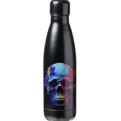 Gifi Conservation Alimentaire^Bouteille isotherme Halloween noir tête de mort multicolore 500ml