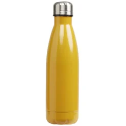 Gifi Conservation Alimentaire^Bouteille isotherme inox jaune moutarde 500 ml