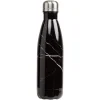Gifi Conservation Alimentaire^Bouteille isotherme inox noir effet marbre 500 ml