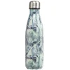 Gifi Conservation Alimentaire^Bouteille isotherme inox bleu imprimé palmier 500 ml