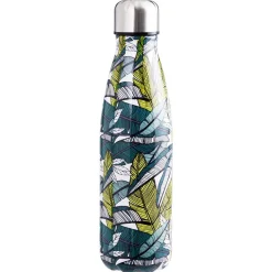 Gifi Conservation Alimentaire^Bouteille isotherme inox imprimé tropical 500 ml
