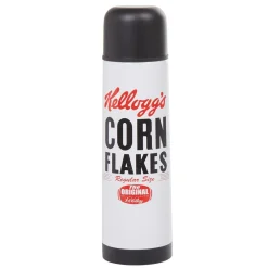 Gifi Conservation Alimentaire^Bouteille isotherme Kellog's Corn flakes noir blanc