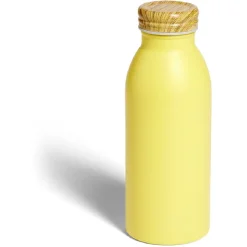 Gifi Conservation Alimentaire^Bouteille isotherme 400ml inox et bois - 4 coloris
